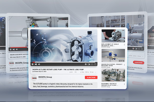 Chaîne YouTube INOXPA : connaissances techniques et solutions industrielles 