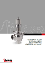 Válvula de alivio / Overflow valve / Clapet de décharge 
