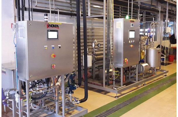 Équipements automatisés pour la fabrication de produits laitiers
